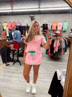 Colorblock Skort Set