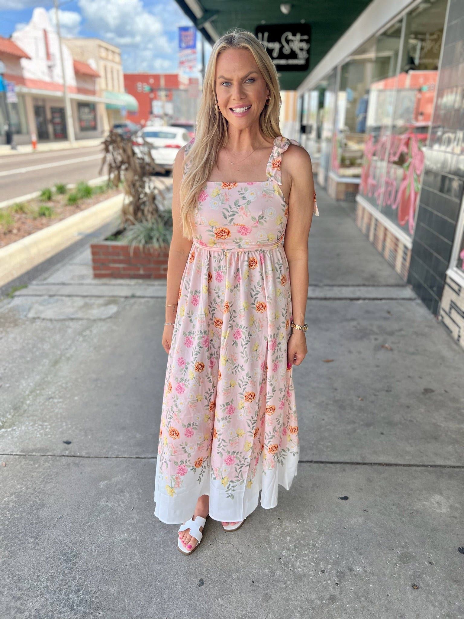 Spring Floral Dress