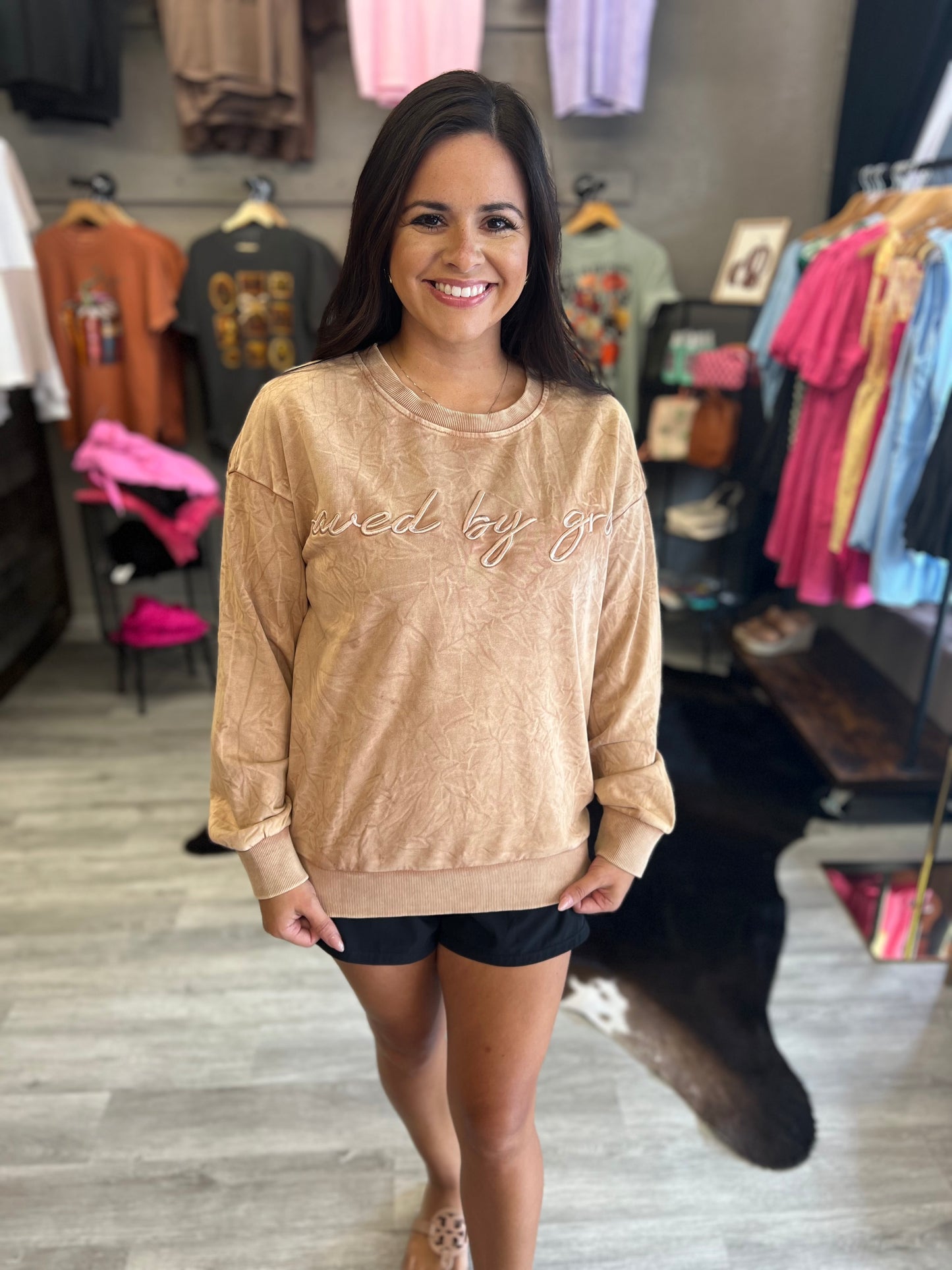 Saved By Grace Sweater