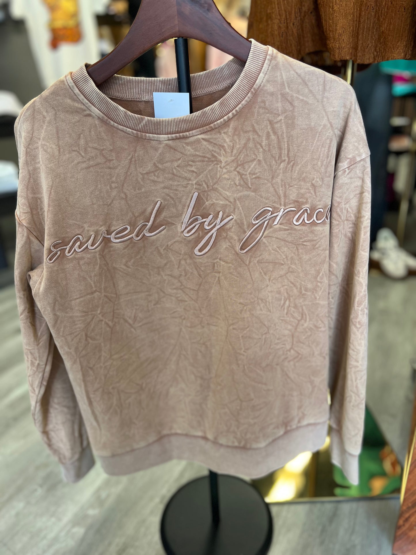 Saved By Grace Sweater