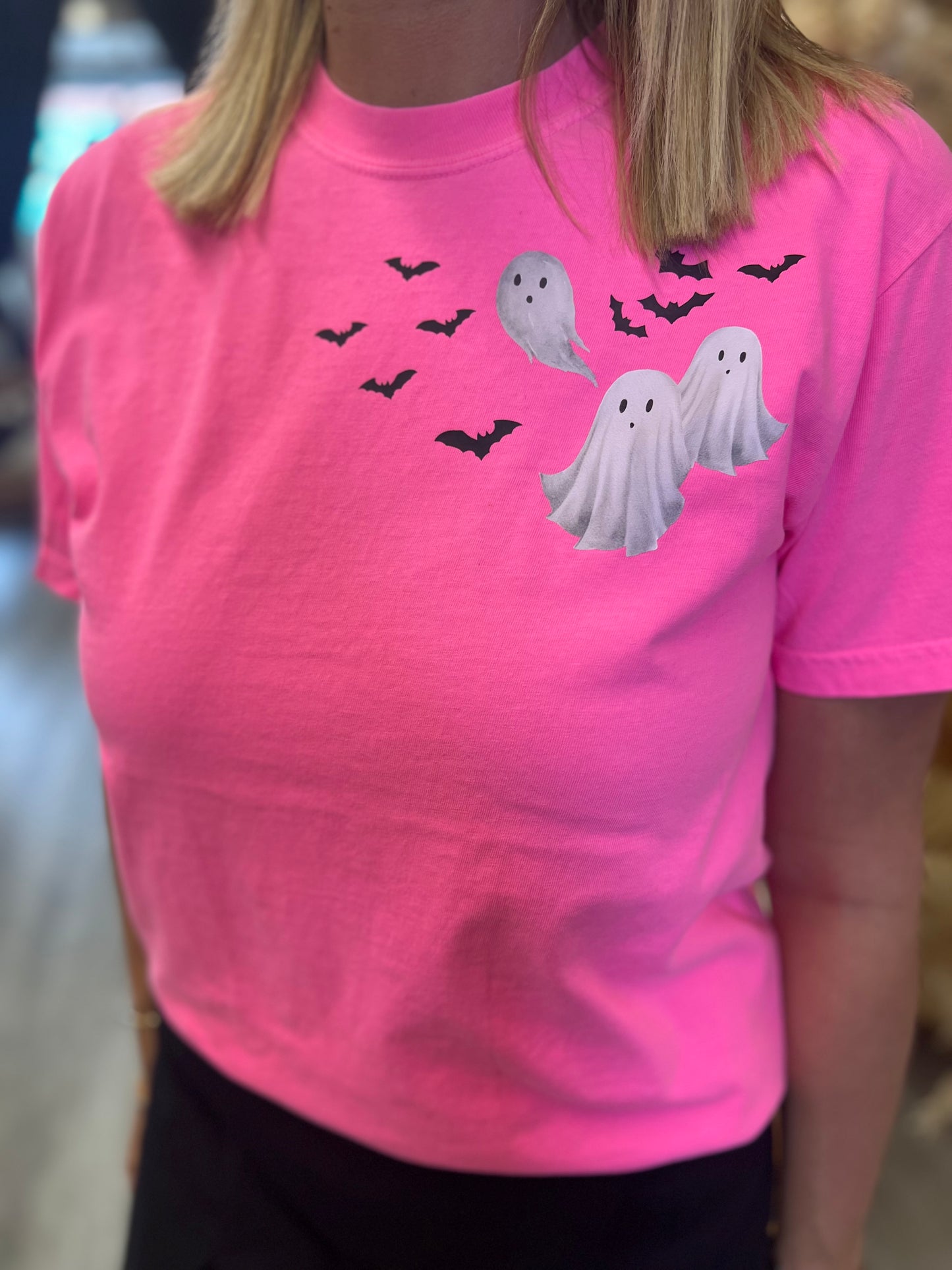 Bats + Ghosts Tee