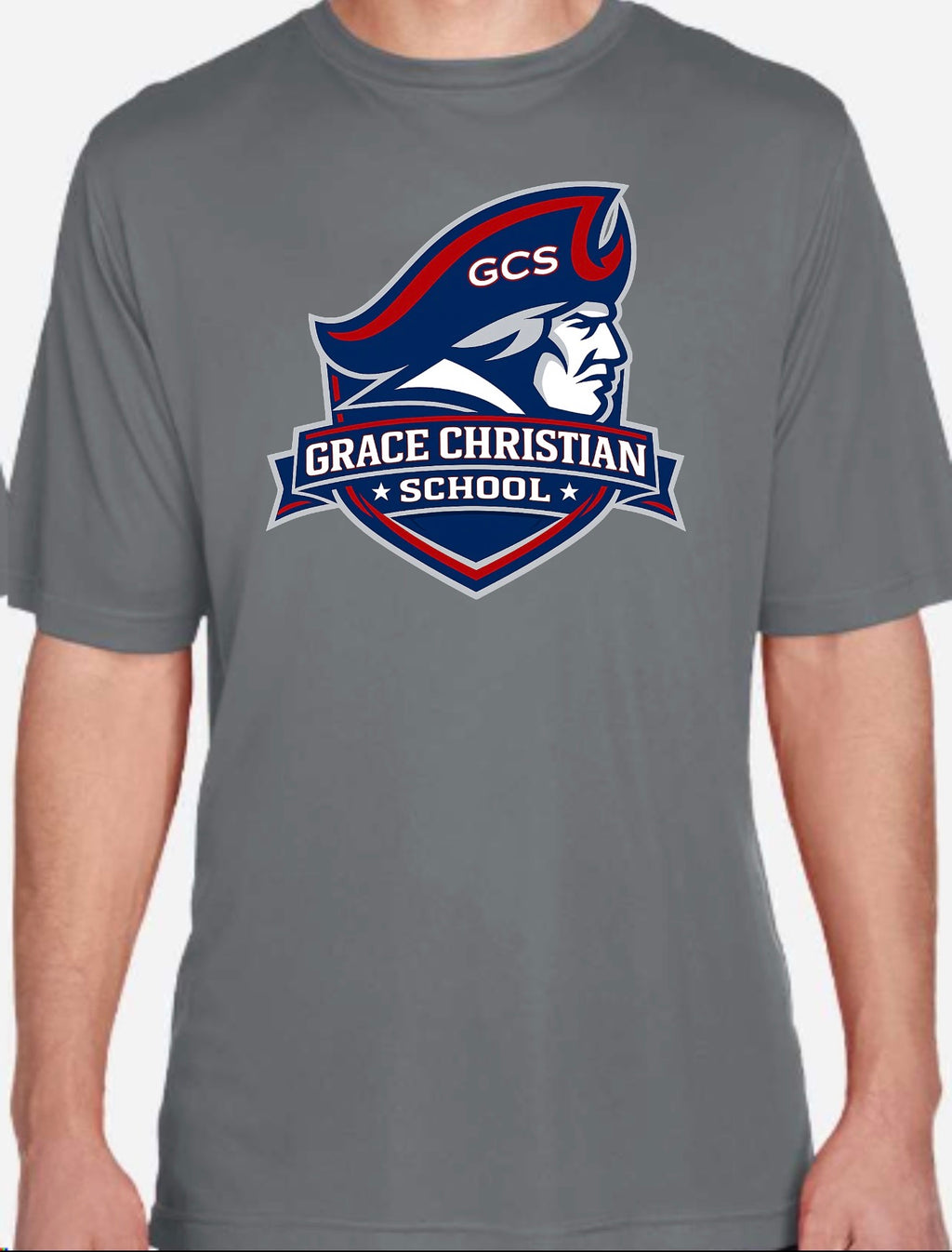 GCS Spirit Day Dri Fit Mascot