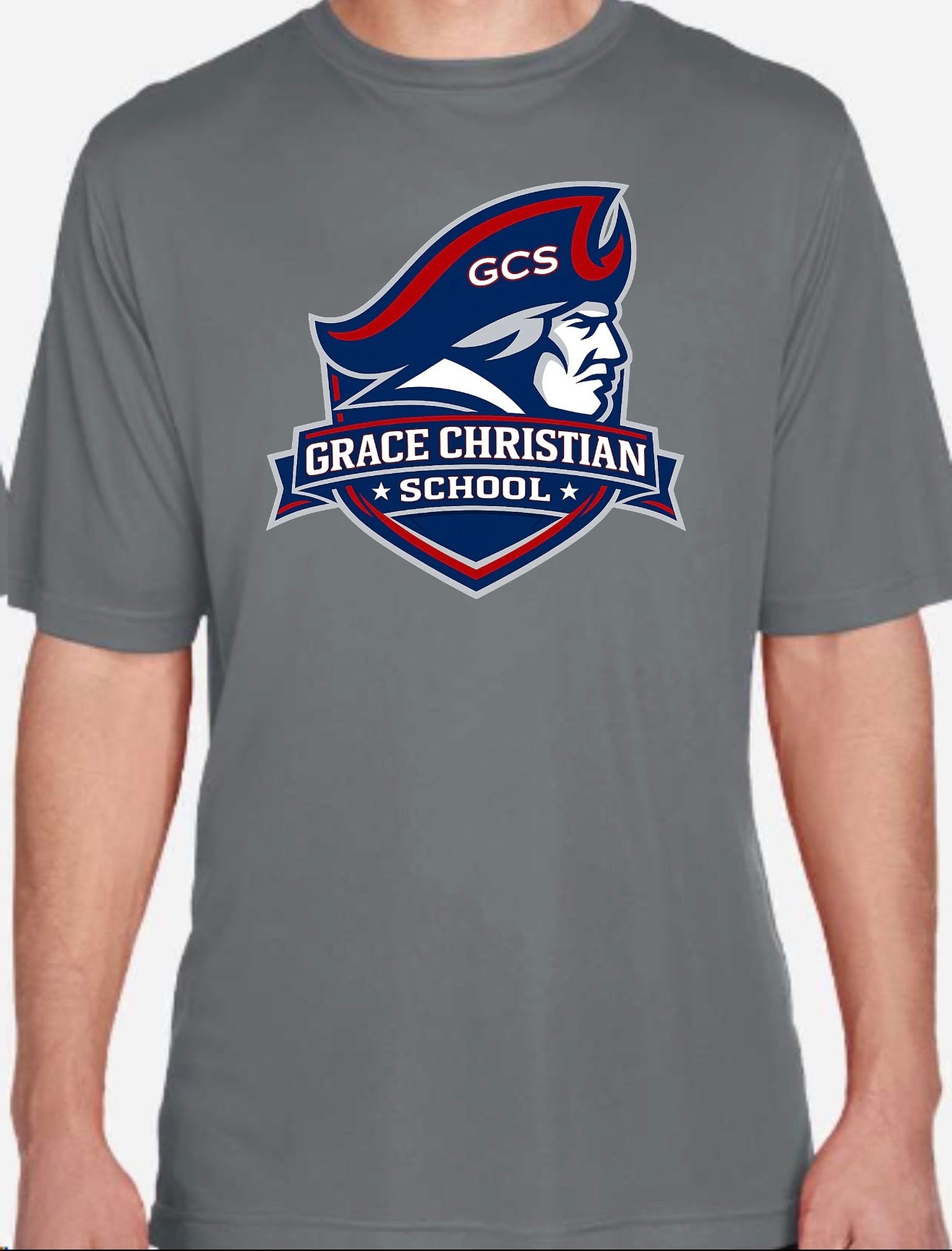 GCS Spirit Day Dri Fit Mascot