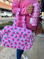 Katydid Strawberry Weekender w/ Pass-Thru Slip