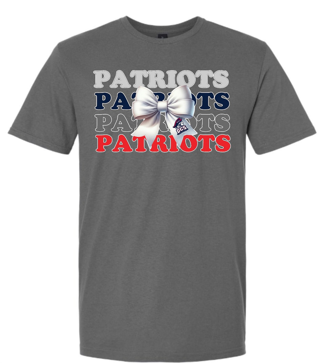 GCS Spirit Day Patriots Stack Coquette