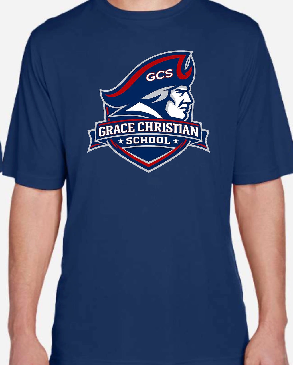 GCS Spirit Day Dri Fit Mascot