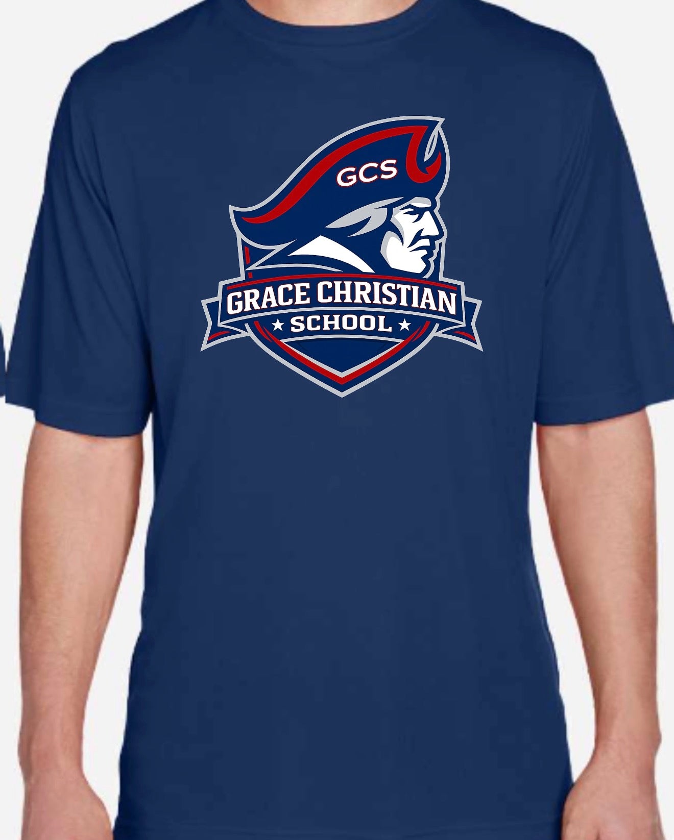 GCS Spirit Day Dri Fit Mascot
