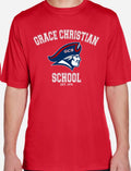 GCS Spirit Day Dri Fit Varsity Tee