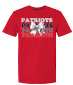 GCS Spirit Day Patriots Stack Coquette