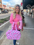 Katydid Strawberry Weekender w/ Pass-Thru Slip