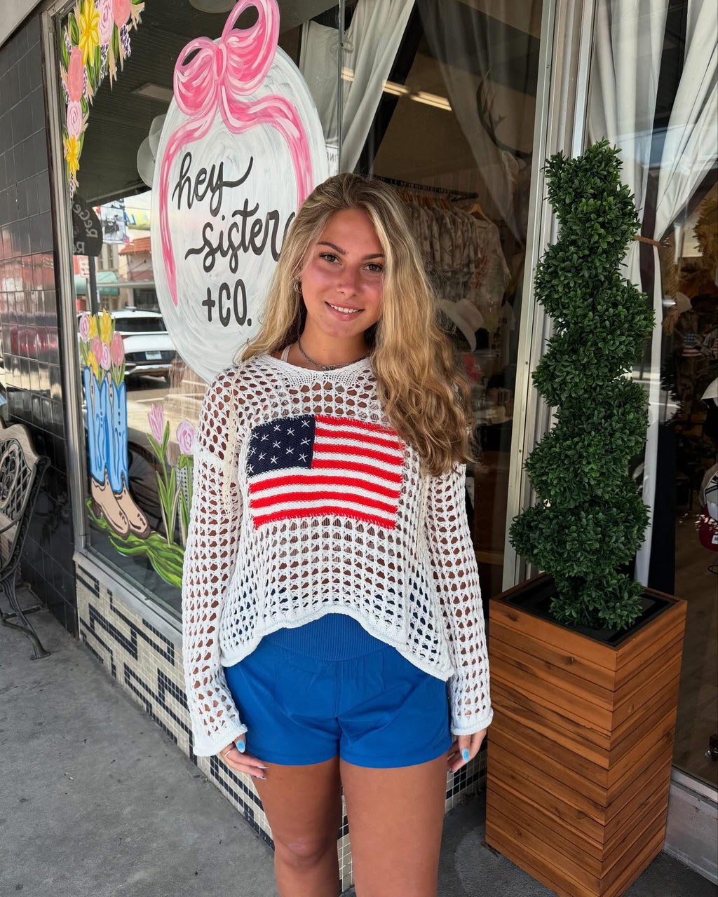 USA Oversized Cover Up