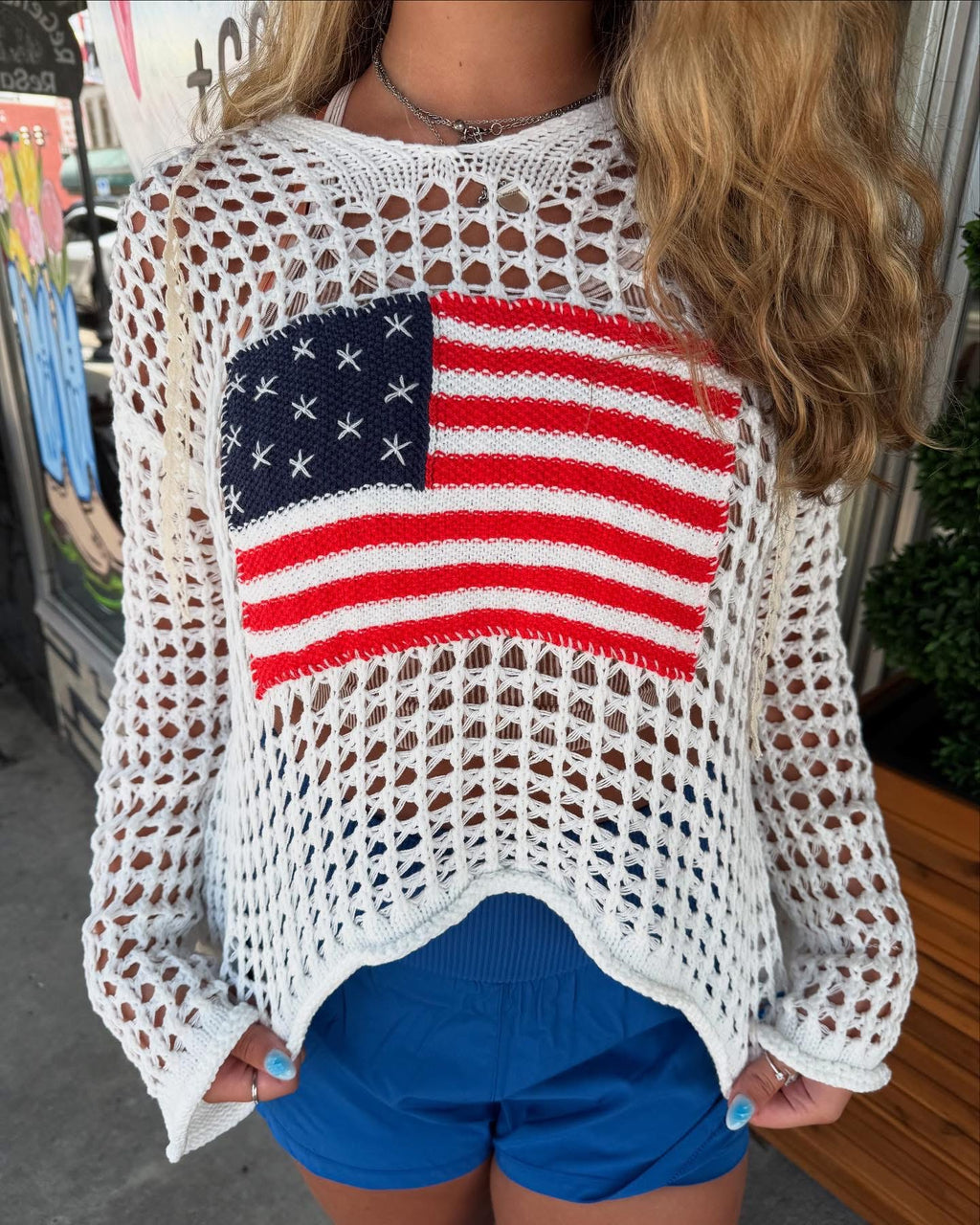 USA Oversized Cover Up