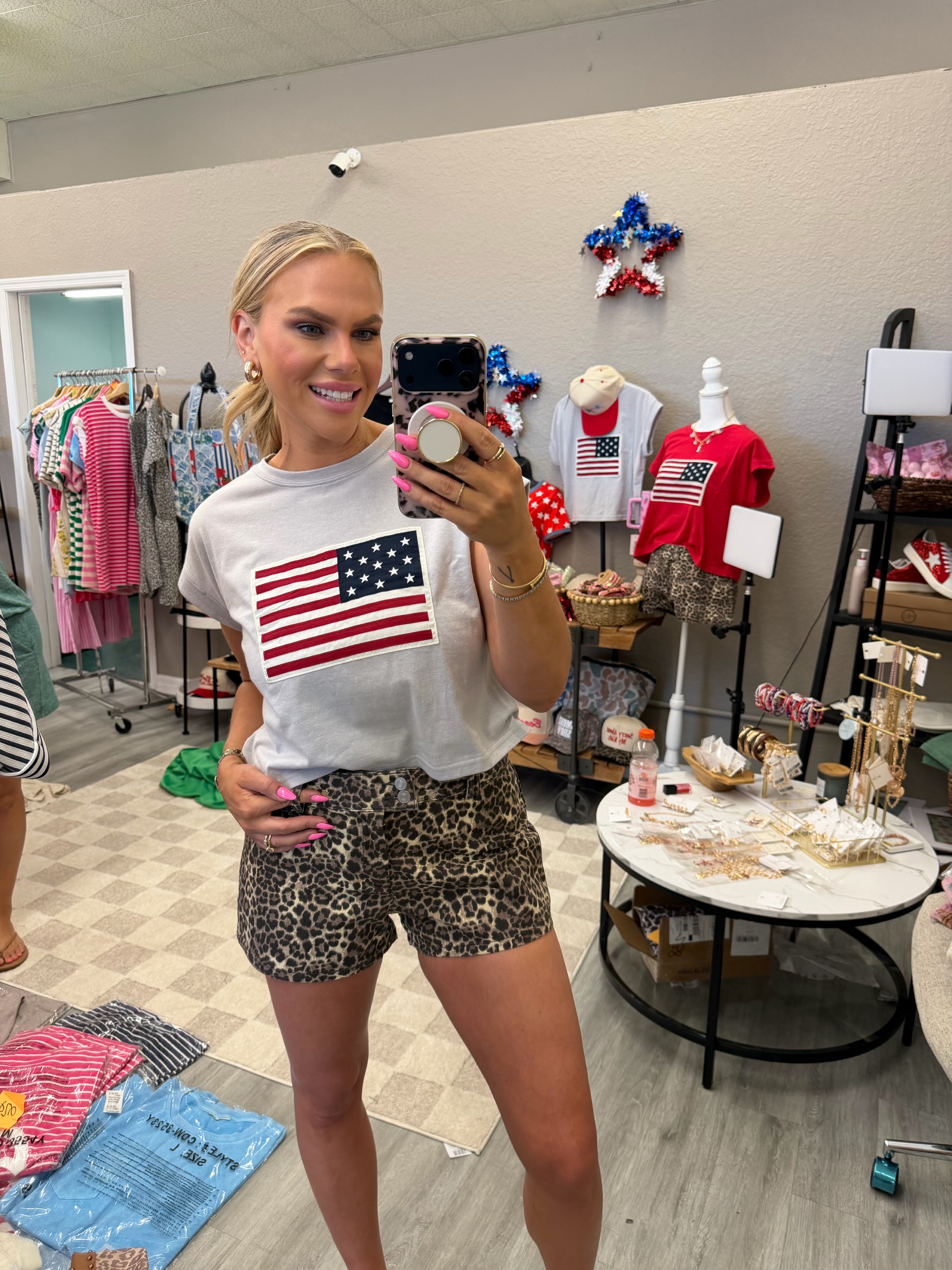 American Flag Tee
