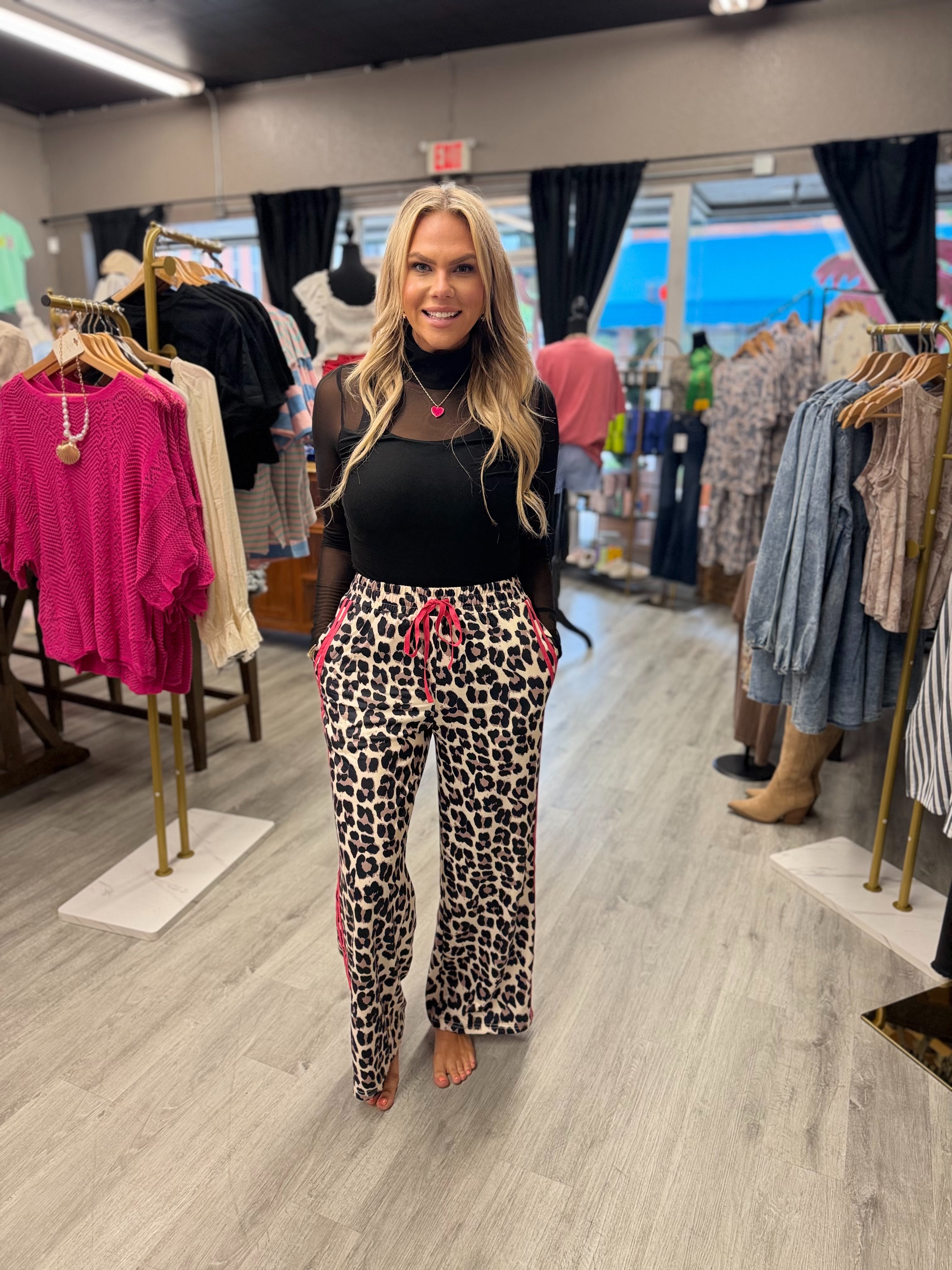 Hot Girl Leopard Pants