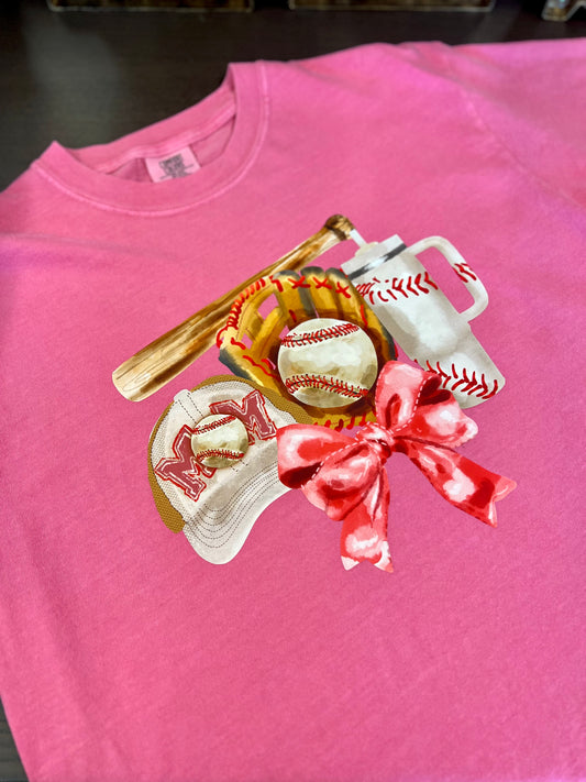Girly Baseball Mom