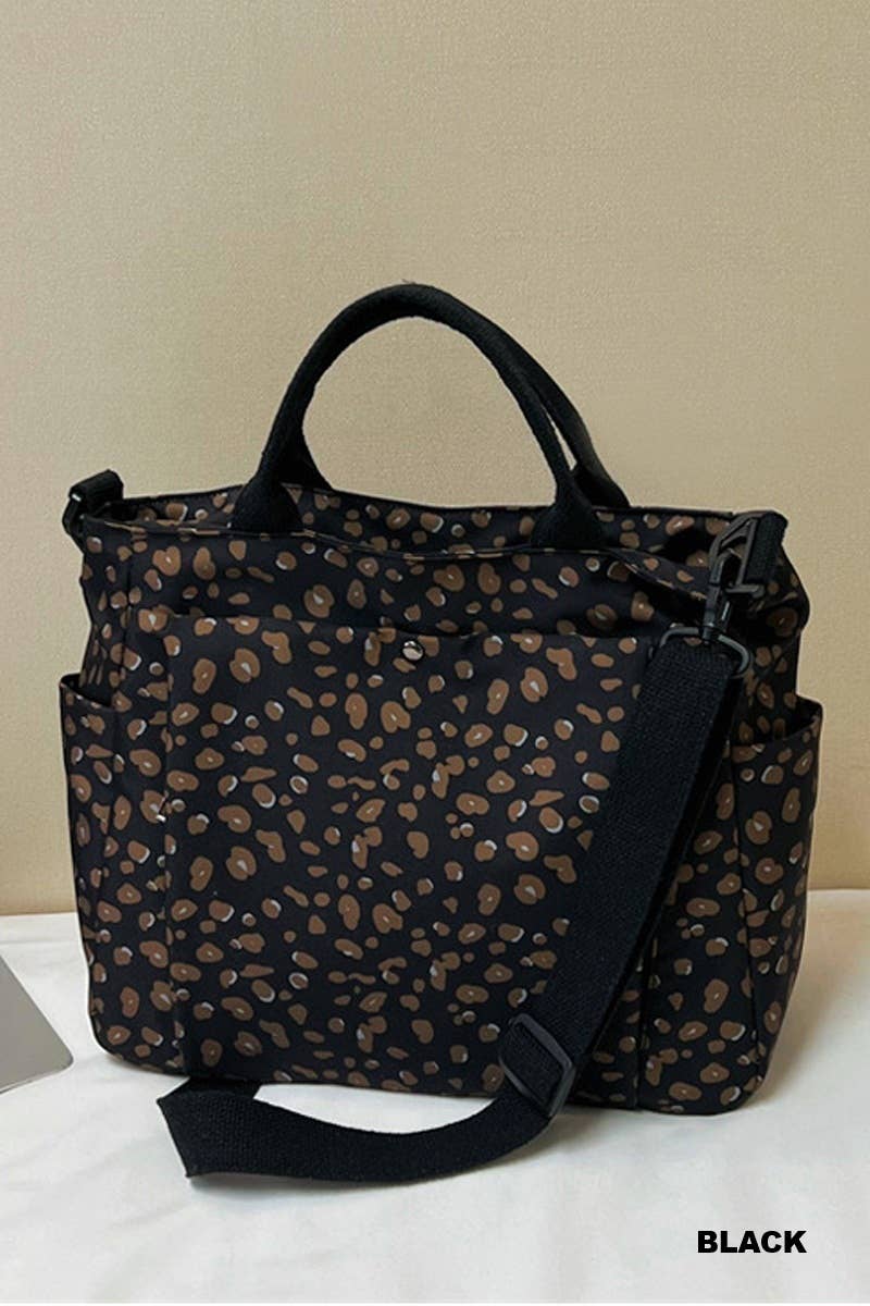 Leopard Caryall Diaper Tote Bag