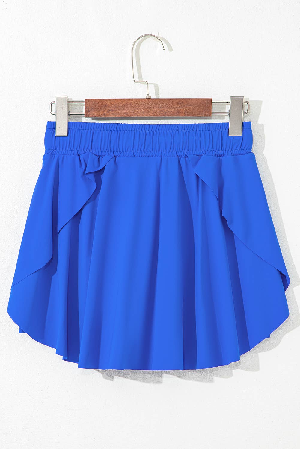 LAS Drawstring Elastic Waistband Lined Tennis Skorts (S-XL)