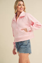 950CK Dove Funnel Neck Half Zip 6