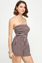 AR33003AS - STRIPE TUBE ROMPER