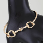Polished Horseshoe Cuff Bracelet