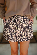 Mia Printed Pullover- Safari Chic