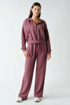 Urban Ease Mineral Wash Hoodie Jacket