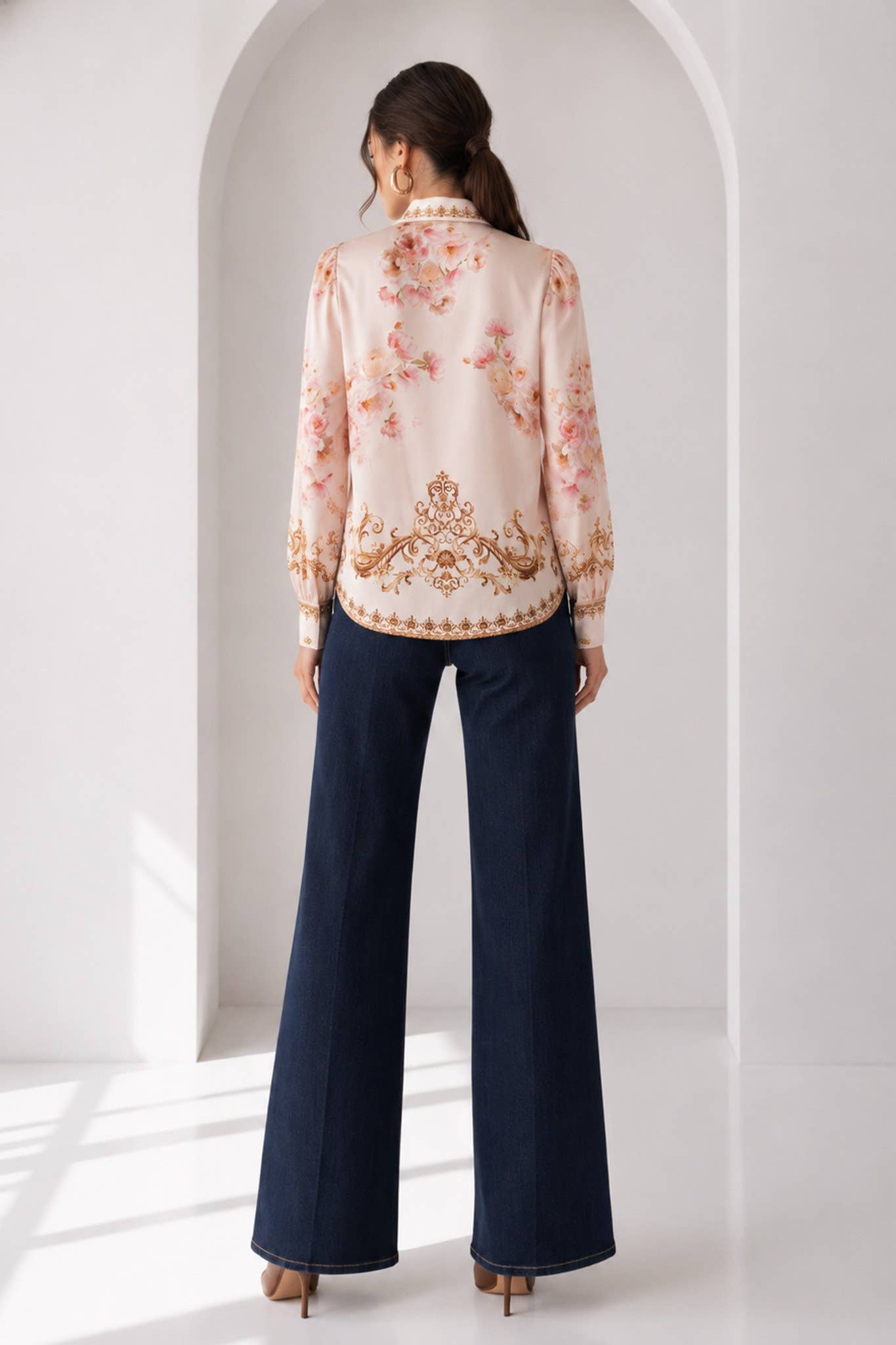Button Down Shirt Top