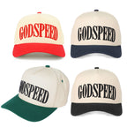C.C GODSPEED Letter Embroidery Trucker Cap