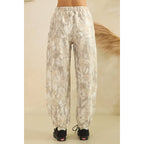 Printed French Terry Pants