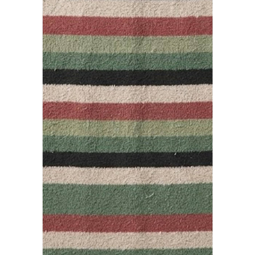MULTICOLOR STRIPED SWEATER KNIT TOP
