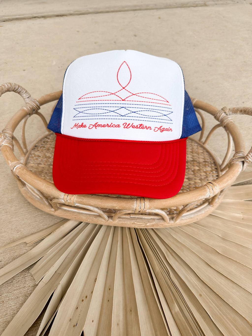 MAKE AMERICA WESTERN CAP