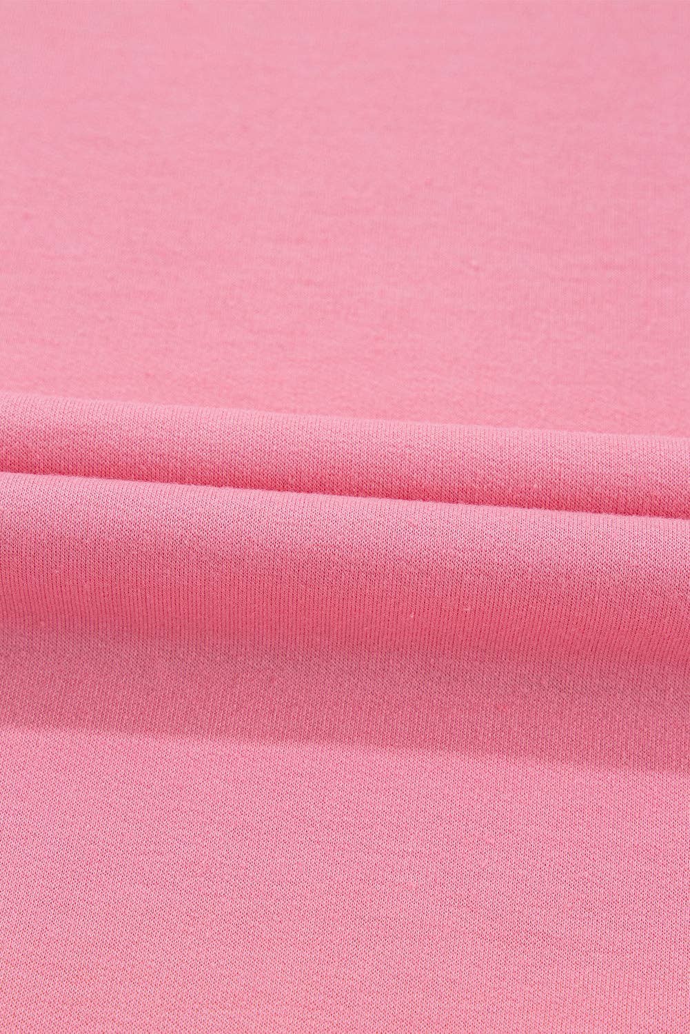 PRETTY BASH Colorblock 3/4 Sleeve Raw Seam High-Low Top