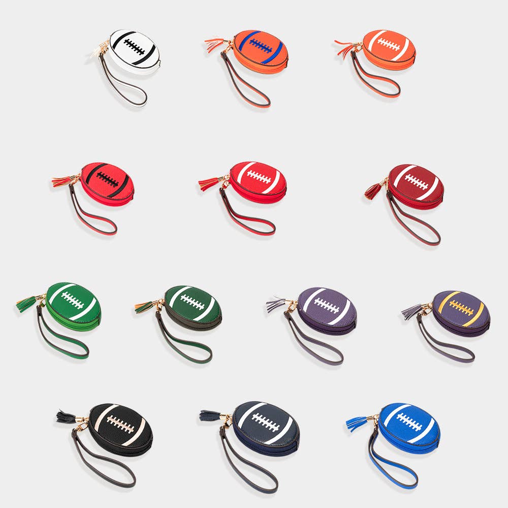 Gameday Football Coin Purse