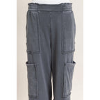 Mineral Wash Cargo Pocket Pants