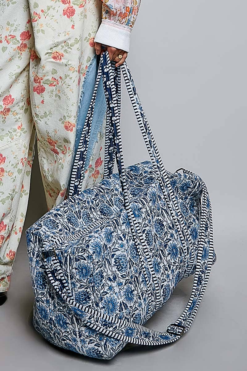 Front Pocket Quilted Adjustable Strap Bag
