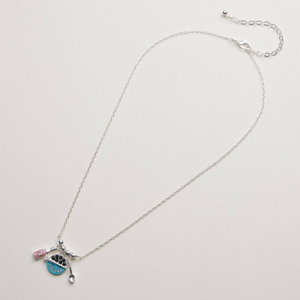 Caviar Charm Necklace | Whimsical Pendant Jewelry