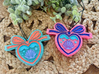 Beach Locket Car Freshie 