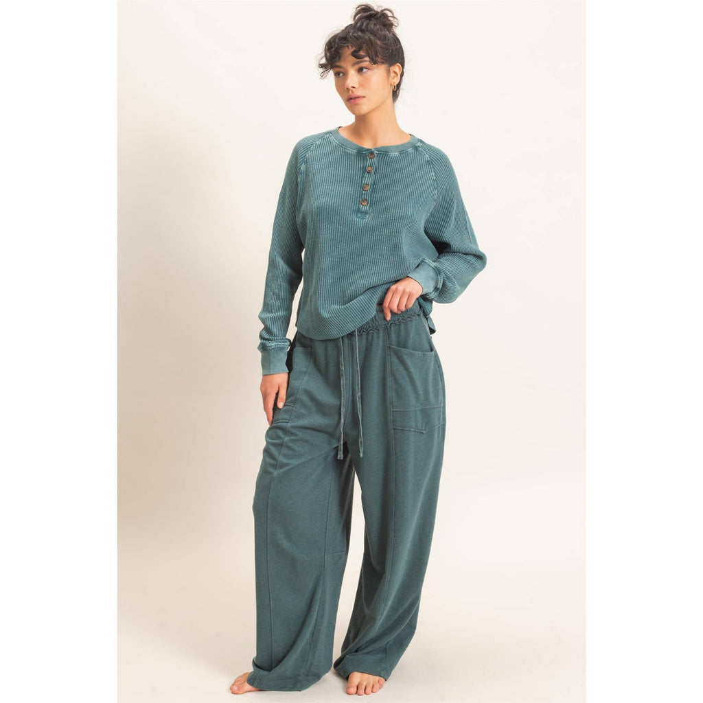 Mineral Washed Barrel Sweatpants