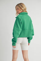 950CK Dove Funnel Neck Half Zip 6