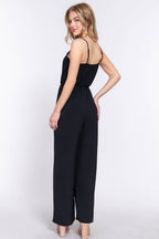 0415 Washed Woven Cami Jumpsuit SI-24579
