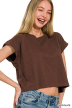 Cotton Short Sleeve Tee - Zenana