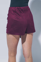 Overlay Mini Skort w/ Gold metal ring