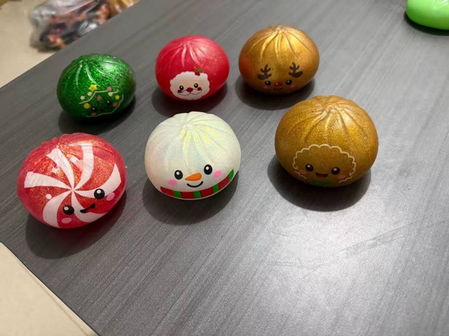 Christmas Holiday Mystery Character Squishy Dumpling🎅⛄️🦌🎄