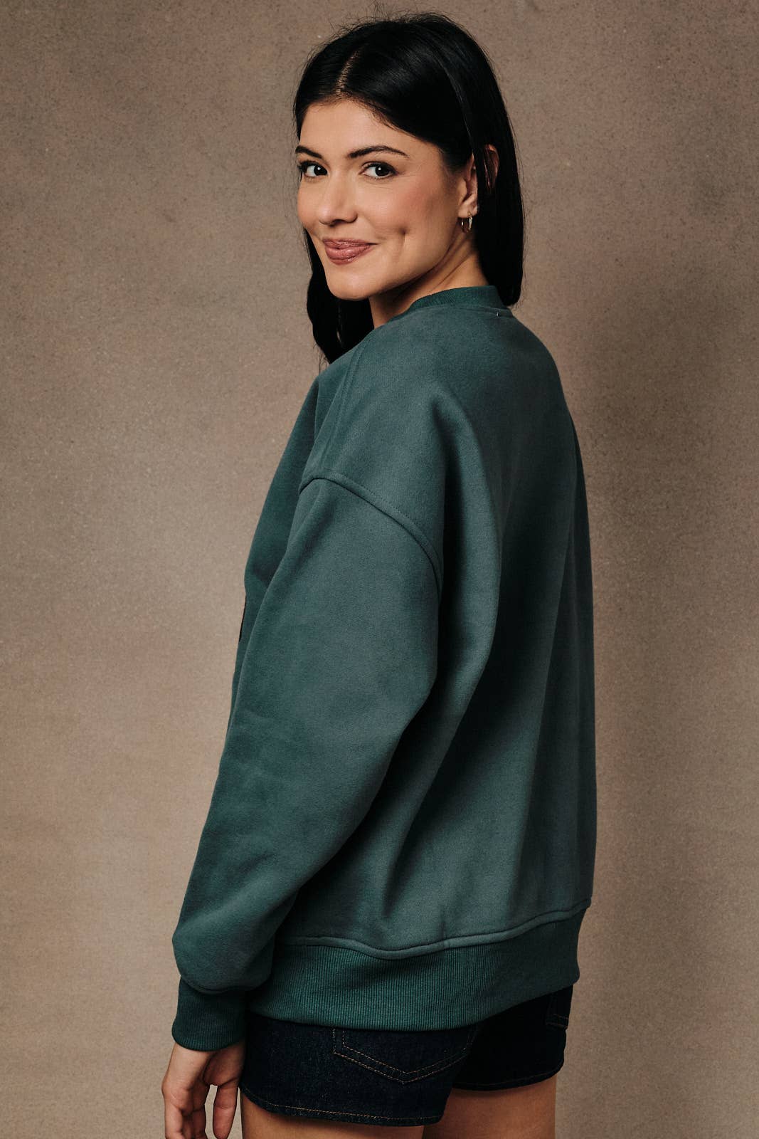 Yellowstone National Park Embroidered Crewneck Sweatshirt