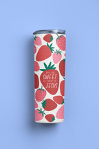 Tis So Sweet To Trust In Jesus Strawberry Tumbler