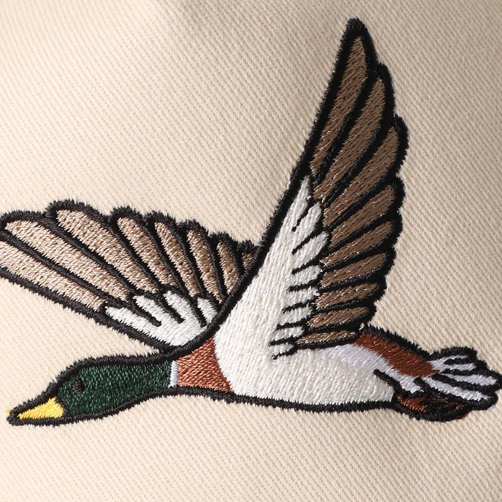 Flying Mallard Embroidered Camo Brim Trucker Hat