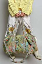 Front Pocket Quilted Adjustable Strap Bag