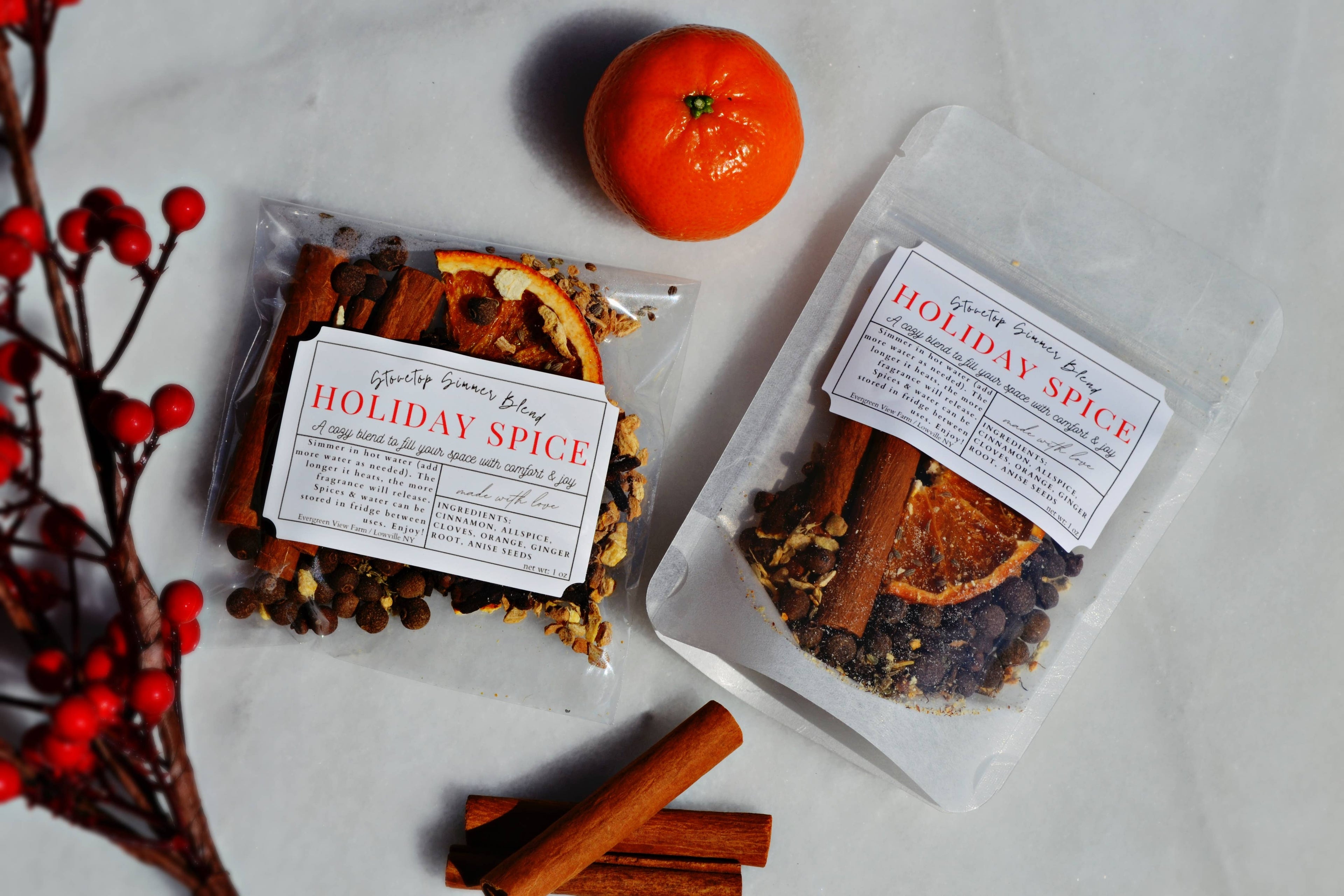 Simmer Stovetop Holiday Spice Christmas Blend