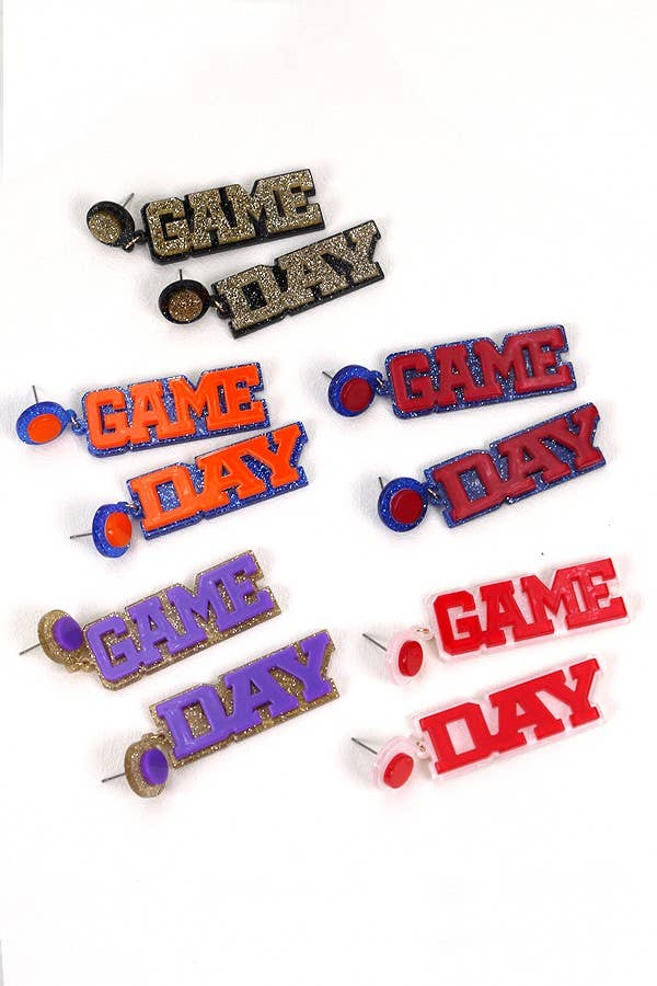 GAME DAY EARRINGS
