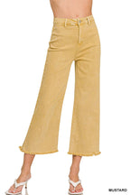 Acid Wash Denim Pants